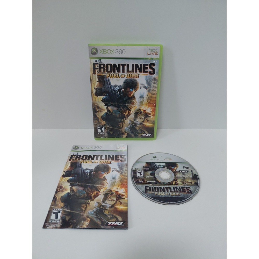 Frontlines‎ Fuel of War Xbox 360 Game Complete CIB